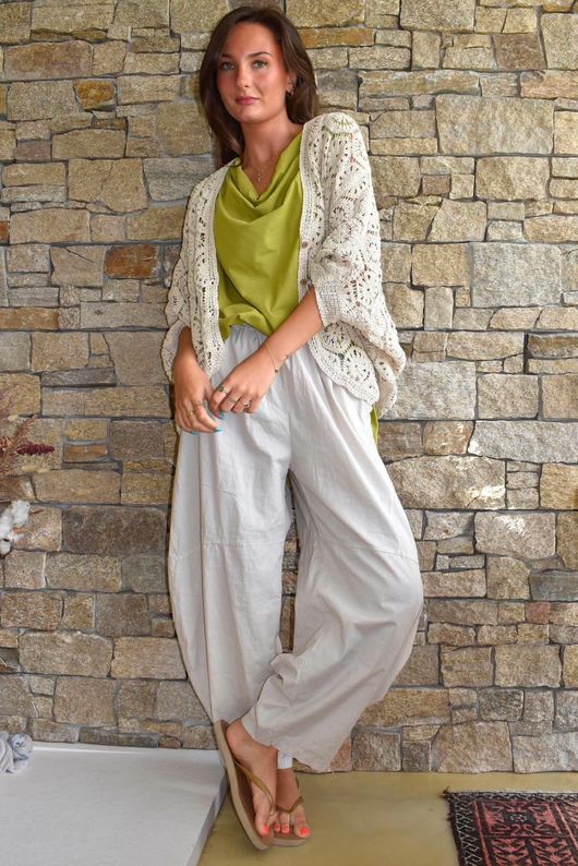 Oscar Drape Trapeze Tank Olive